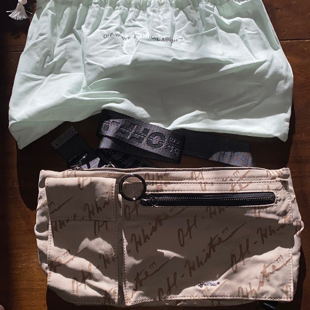 New off white bag